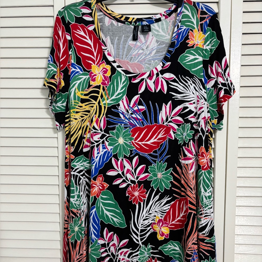 Floral Stretchy Top